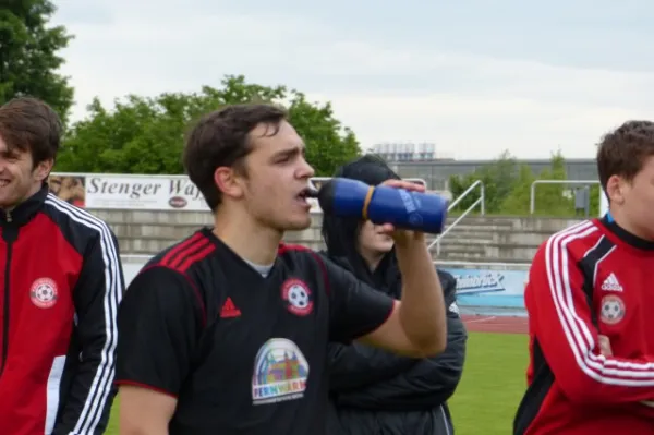 Letztes Oberliga-Heimspiel + Verabschiedung Bühner