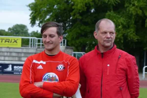 Letztes Oberliga-Heimspiel + Verabschiedung Bühner