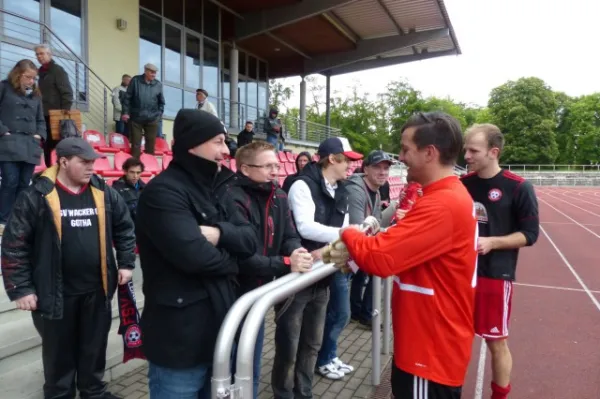 Letztes Oberliga-Heimspiel + Verabschiedung Bühner