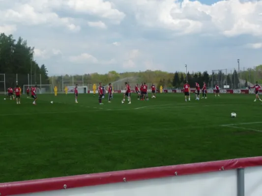 E-Junioren: Trainingslager und Spiel beim 1.FCN