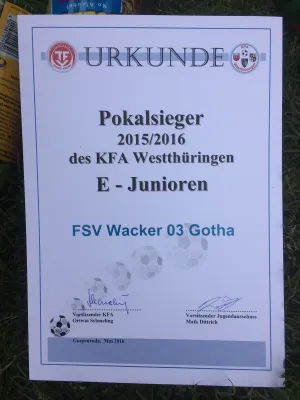 16.05.2016 SG VfB Wangenheim 04 vs. FSV Wacker 03 Gotha